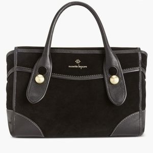 Nanette Lepore Waverly Genuine Suede Satchel
